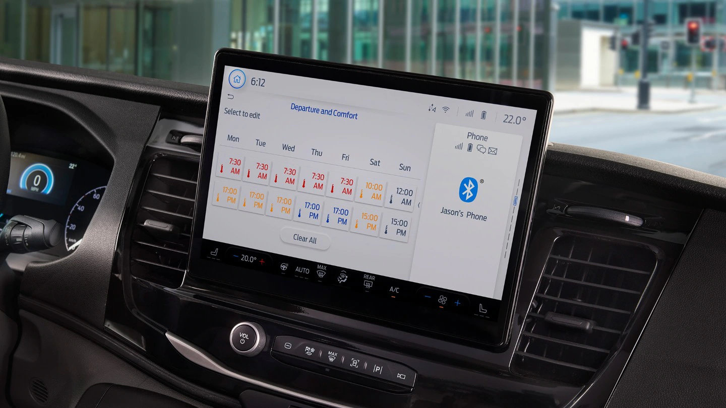 E-transit - FORD SYNC 4